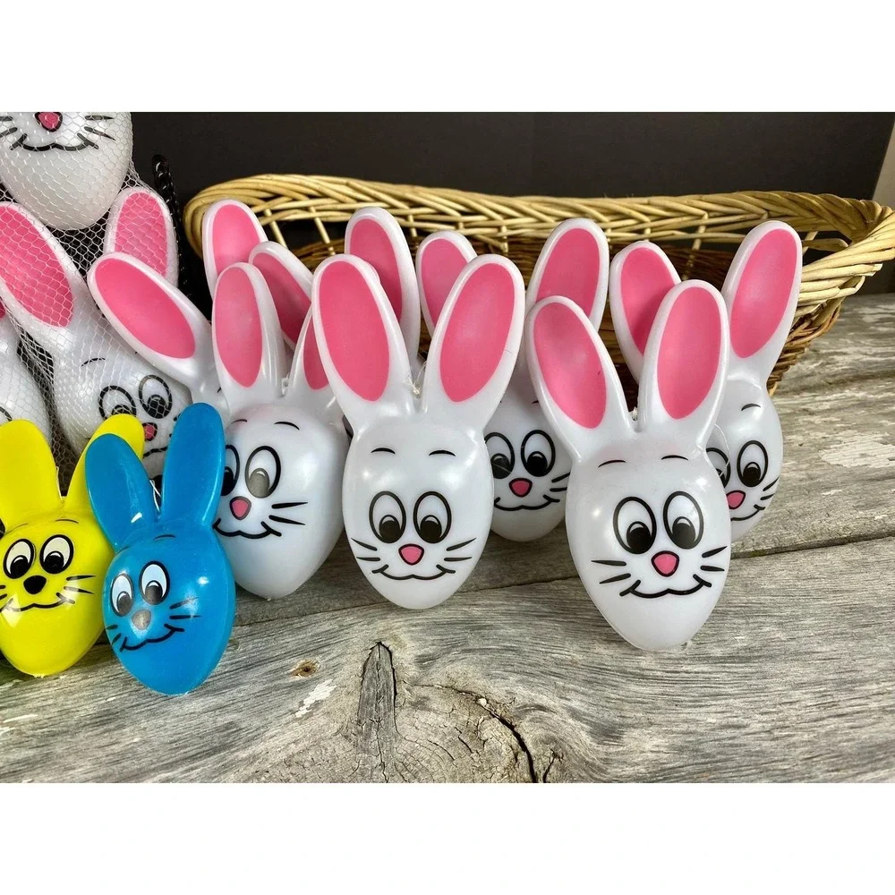 33pc Easter Bunny Egg Candy Containers Sun Hill 1995 Vintage‎